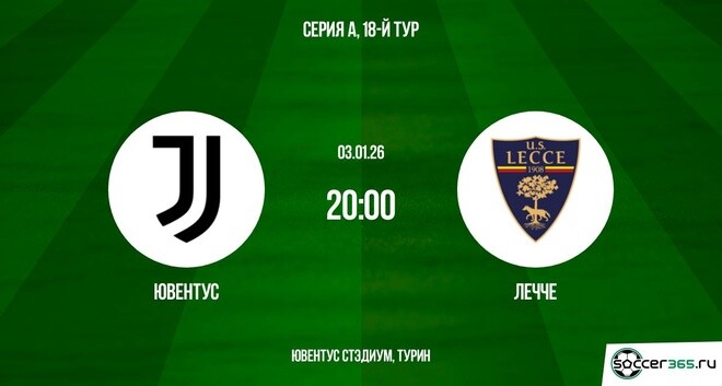 Ювентус Лечче 03.01.2026