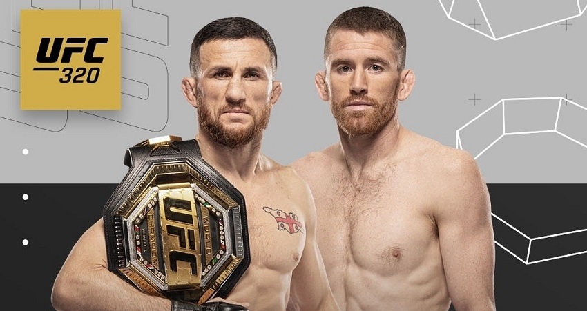 Мераб Двалишвили Кори Сэндхаген UFC 320 , 05.10.2025